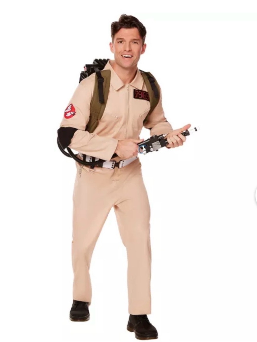 SPIRIT HALLOWEEN GHOST BUSTERS full jumpsuit costume - men's L/XL